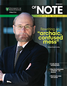 of NOTE - Spring 2011